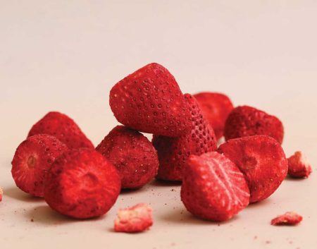 میوه خشک توت فرنگی
