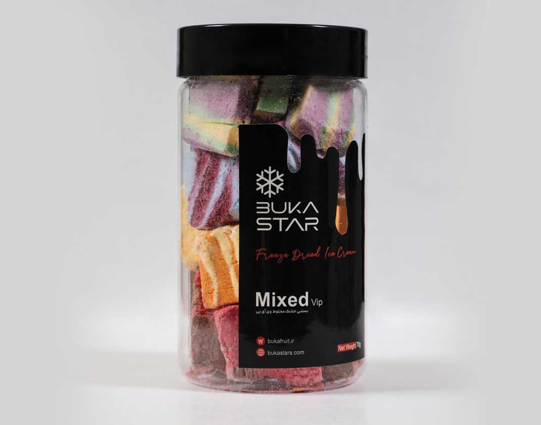 بستنی خشک میکس وی آی پی